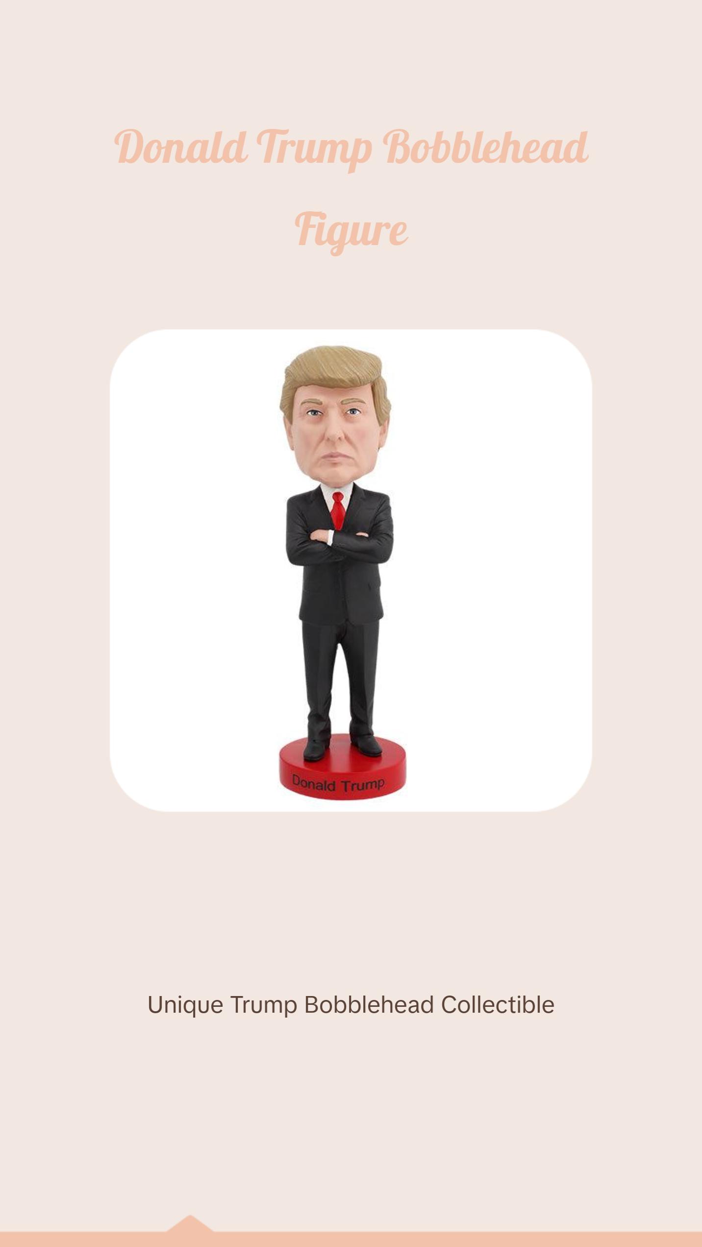 Donald Trump Bobblehead