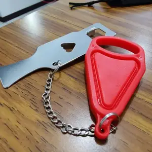 Portable Security Door Lock, Door Blocking Device, Anti-theft Padlock, Temporary Travel Door, Safety Lock