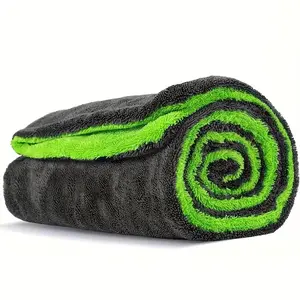 48"x24" Full-Size SUV Drying Towel | 1400GSM Dual Sided Microfiber Twisting Yarn | Super Absorbent Scratch-Free Car Towel, Machine Washable