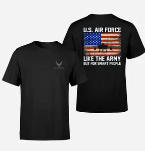 US Air Force T-Shirt 2 Sides, United States Air Force Tee for Men & Women – Veteran Graphic Shirt, Military Pride Apparel