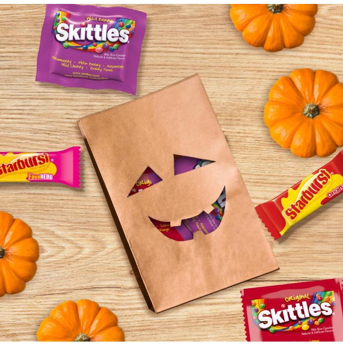 SKITTLES Wild Berry & STARBURST Original and FaveReds Fun Size Variety Pack, Snack - Bonbon