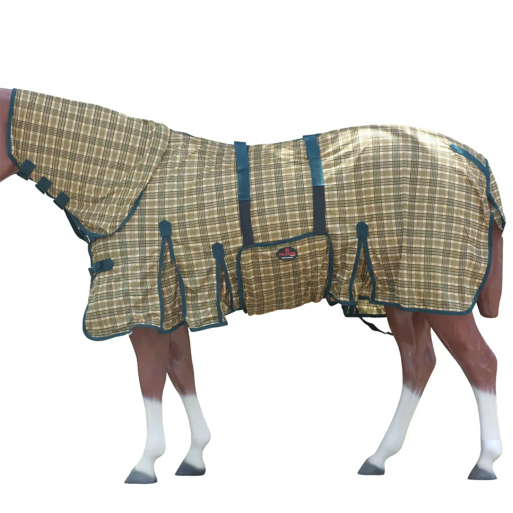 HILASON Horse Fly Sheet - Summer Spring UV Protection Mesh Bug Mosquito FlySheet for Horses | Fly-Sheet