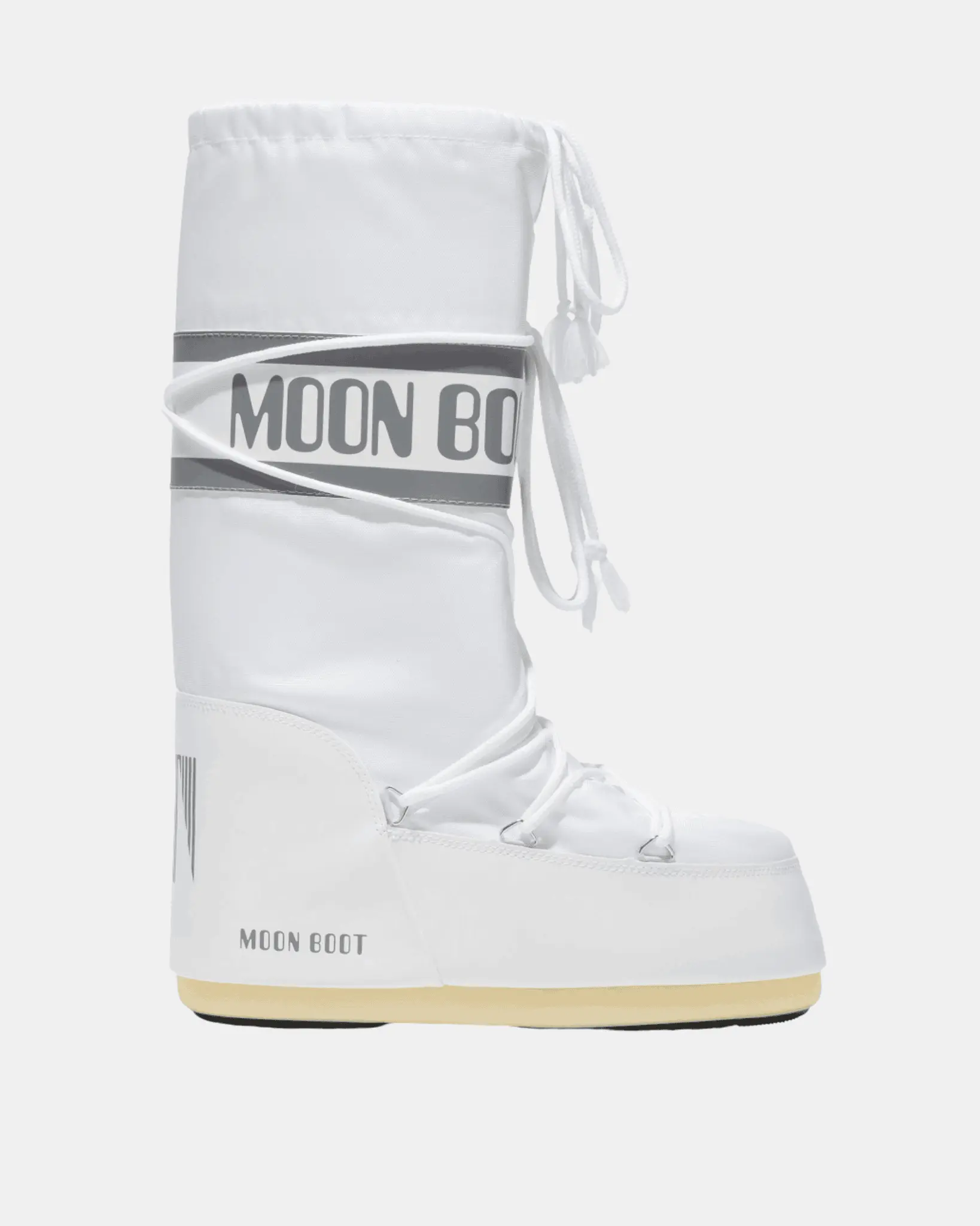Moon Boot Icon Nylon Tall - White