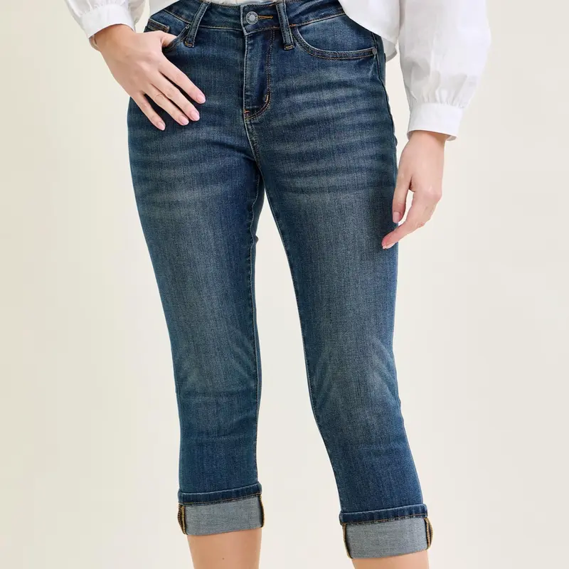 JADE JUDY BLUE CAPRI JEAN