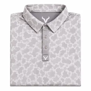 Vexil Brand – Western Pearl Snap Polo - Retro Camo | White.