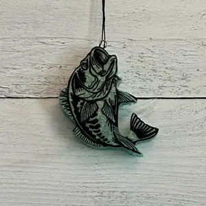 Bass Fish Car Freshie