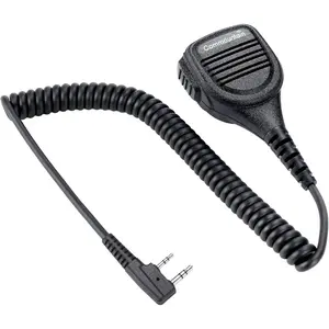 Heavy Speaker Mic Compatible for Baofeng Radios BF-F8HP BF-F9 UV-82 UV-82HP UV-82C UV-5R UV-5R5 UV-5RA UV-5RE UV-5X3 and Kenwood BTECH Retevis Samcom Radios, Walkie Talkie Microphone