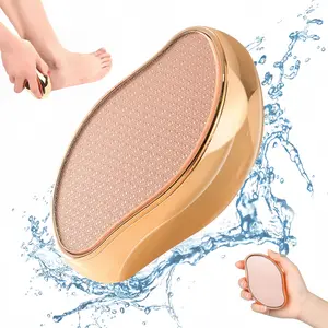 LMMAKE Nano Glass Foot File - Pedicure Tool & Exfoliator with Smooth Glass Surface for Wet & Dry Feet - Comfortable Hand/Foot Grinding Scraper for Women & Men - Ideal for At- Pedicures care kit