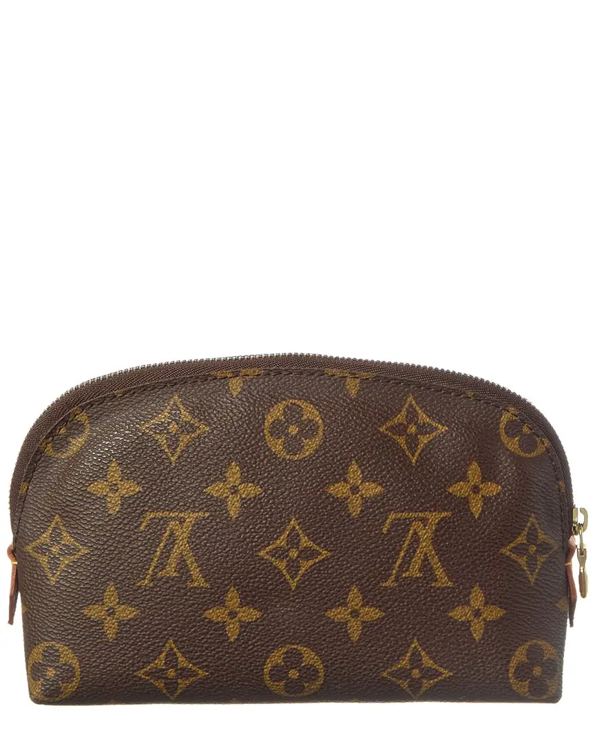 Louis Vuitton Brown Monogram Coated Canvas Cosmetic Pouch (Authentic Pre-Loved)