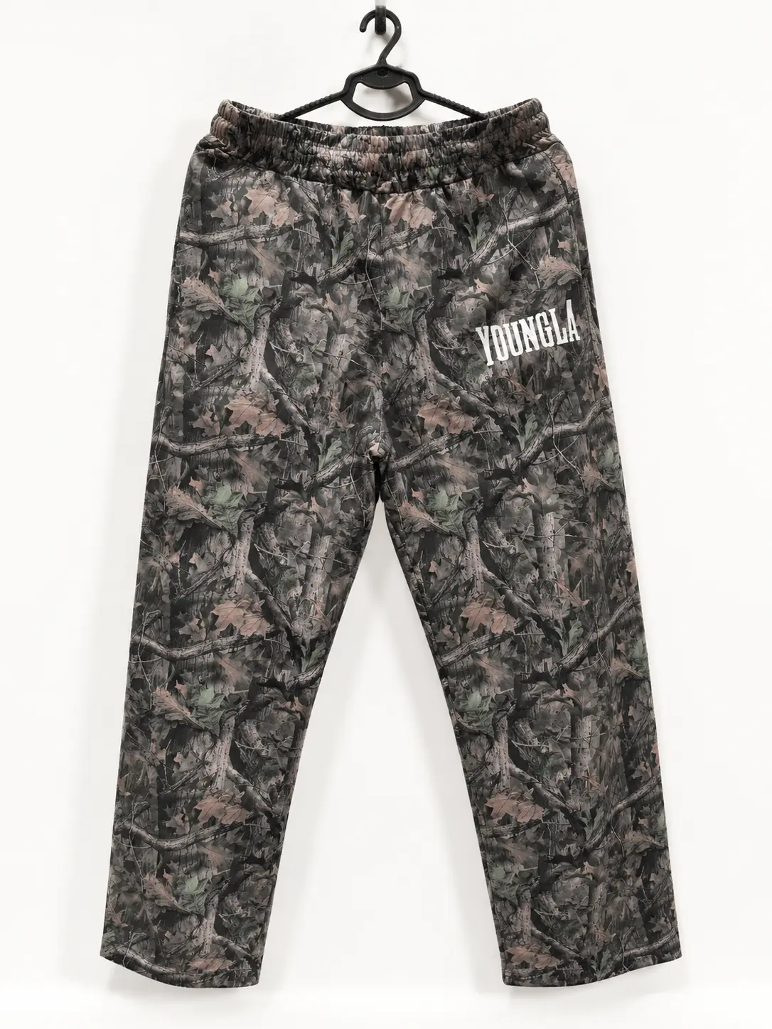 YoungLA Tree Camo Baggy Sweatpants for Men