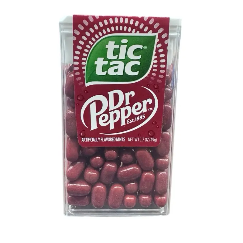 Dr Pepper Tic Tac Flavored Mint - 1.7 oz Dr Pepper Tic Tac Flavored Mint - 1.7 oz