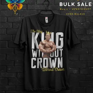 King Kevin Levrone Maryland Muscle Machine T-Shirt for Men - Gym Tee Gift for Bodybuilder - Tops, Menswear Crewneck Round Neck