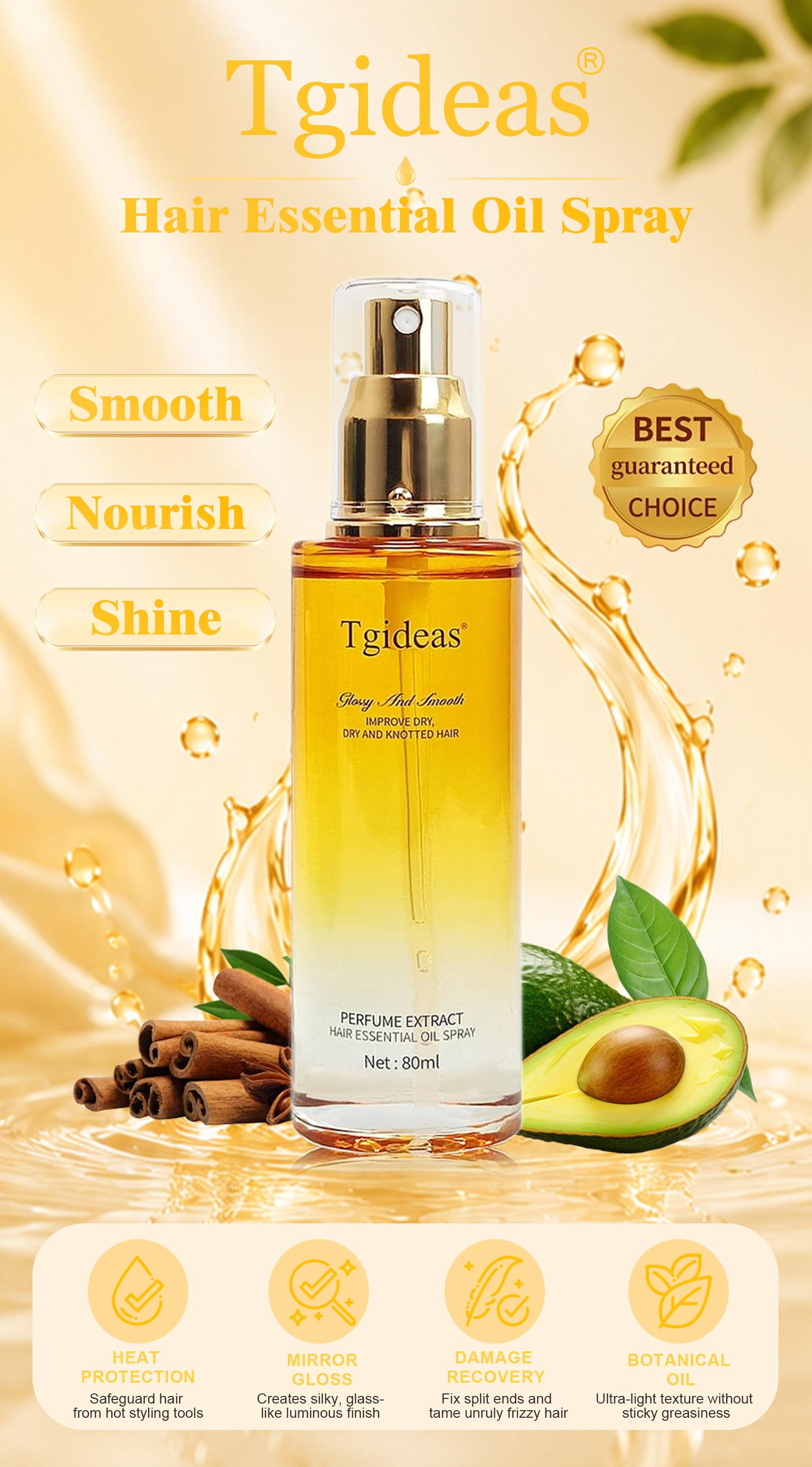 Tgideas 80ml Conditioning Oil Spray Scalp & Hair Strengthener Leave-In Conditioner Comforting #SummerWins #DealsForYouDays Tgideas 80ml Conditioning Oil Spray Scalp & Hair Strengthener Leave-In Conditioner Comforting #SummerWins #DealsForYouDays
