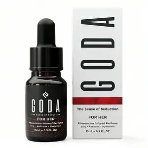 GODA Pheromones Perfume for Women – The Original – Long-Lasting Women's Fragrances with Jasmine and Rose, Vegan & Cruelty-Free – 15ml/0.50 fl. oz