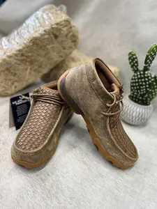 Twisted X chukka Driving Moc Bomber Tan