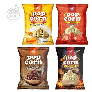 ADF American Caramel Popcorn Healthy Snacks Party Packs Cereal Foods High Quality Holiday Snacks Cinema Popcorn  Honey Milk Tomato Chocolate Barbecue Flavors