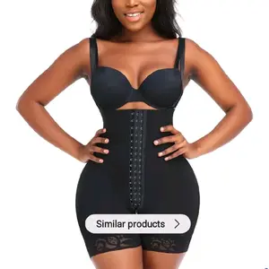 Fajas Colombianas Shapewear for Women Tummy Control Post Surgery Full Body Shaper with Zipper Crotch, Black, Womenswear, Bodysuit Sexy