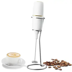 Milk Frother Handheld, Electric Milk Foamer for Coffee, Drink Mixer for Coffee, Latte, Cappuccino, Matcha and Hot Chocolate creamer machine