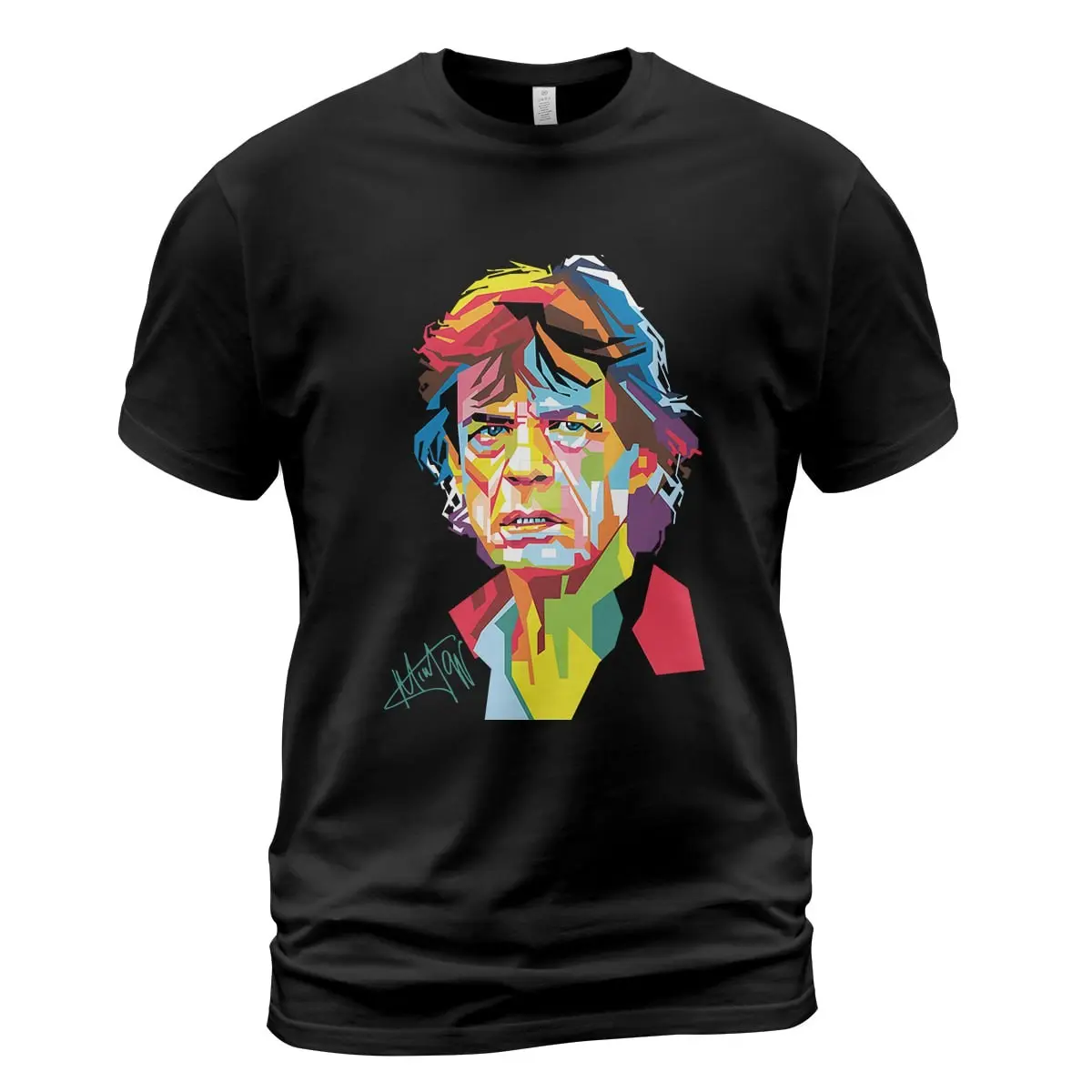 Mick Jagger T-shirt, The Rolling Stones Rock Band, Unisex