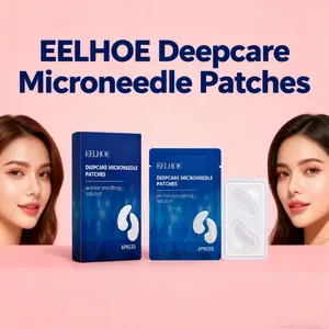 EELHOE Deepcare Microneedle Patches - Retinol & Hyaluronic Acid Eye Treatment for Fine Lines & Dark Circles