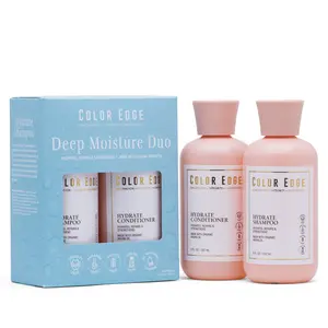 Color Edge Deep Moisture Duo | Hydrate Shampoo and Conditioner with Organic Argan Oils