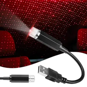 Car Roof Star Night Light,Portable Adjustable Romantic Interior Car Roof Lights,Romantic Atmosphere Star Night Projector for Cars Bedrooms Parties Decoration