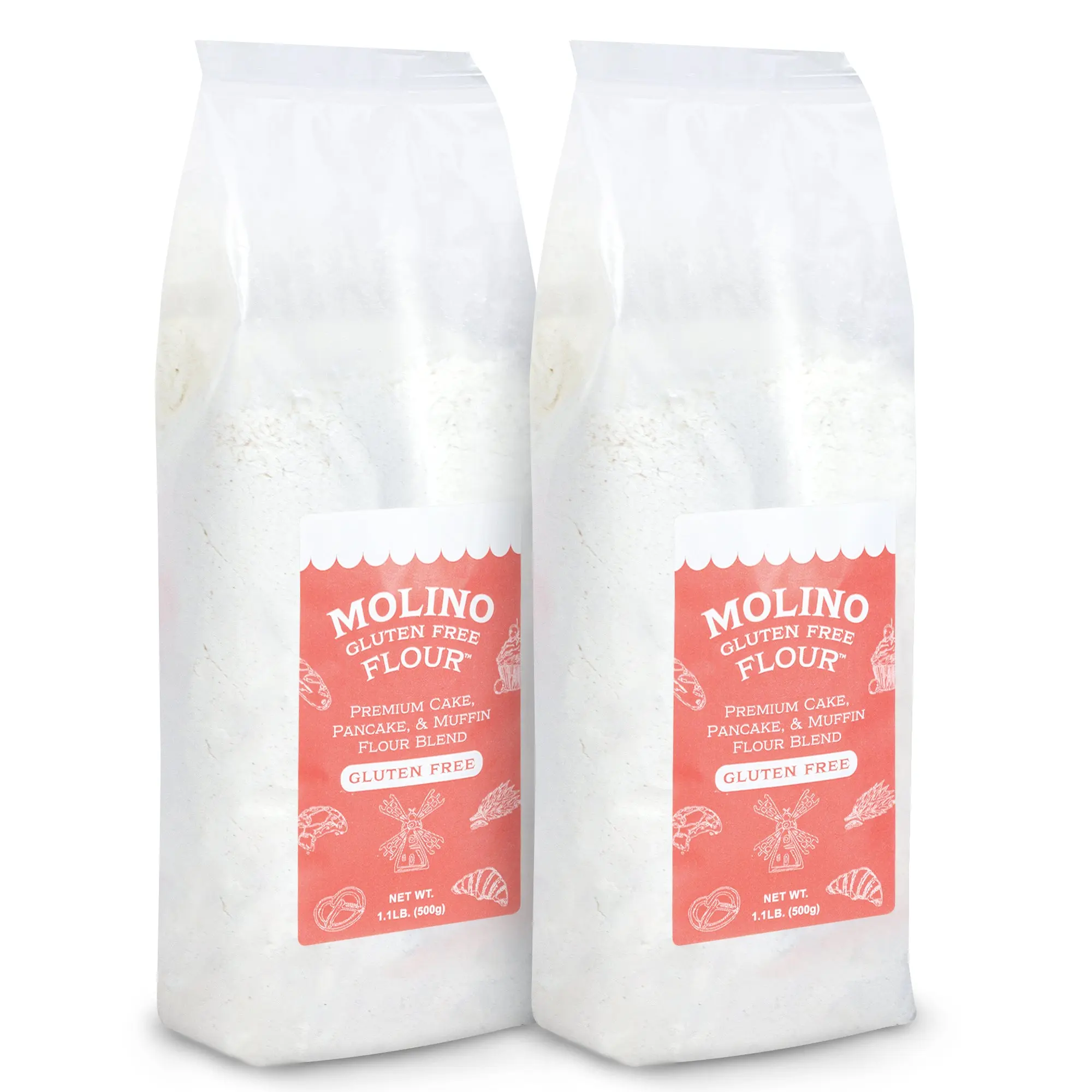 Molino Cake, Pancake, and Muffin Flour Blend