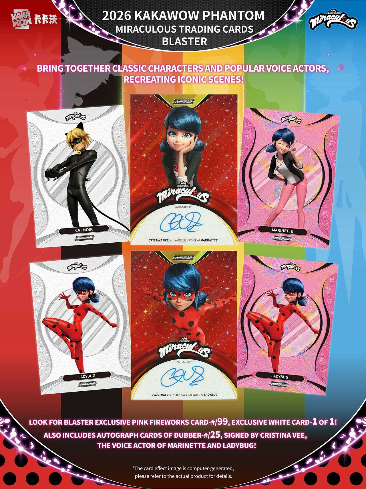 2026 PHANTOM Miraculous Trading Cards - Blaster