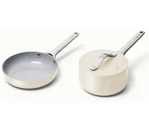 Caraway Home Nonstick Ceramic Mini Fry & Mini Sauce Pan Duo