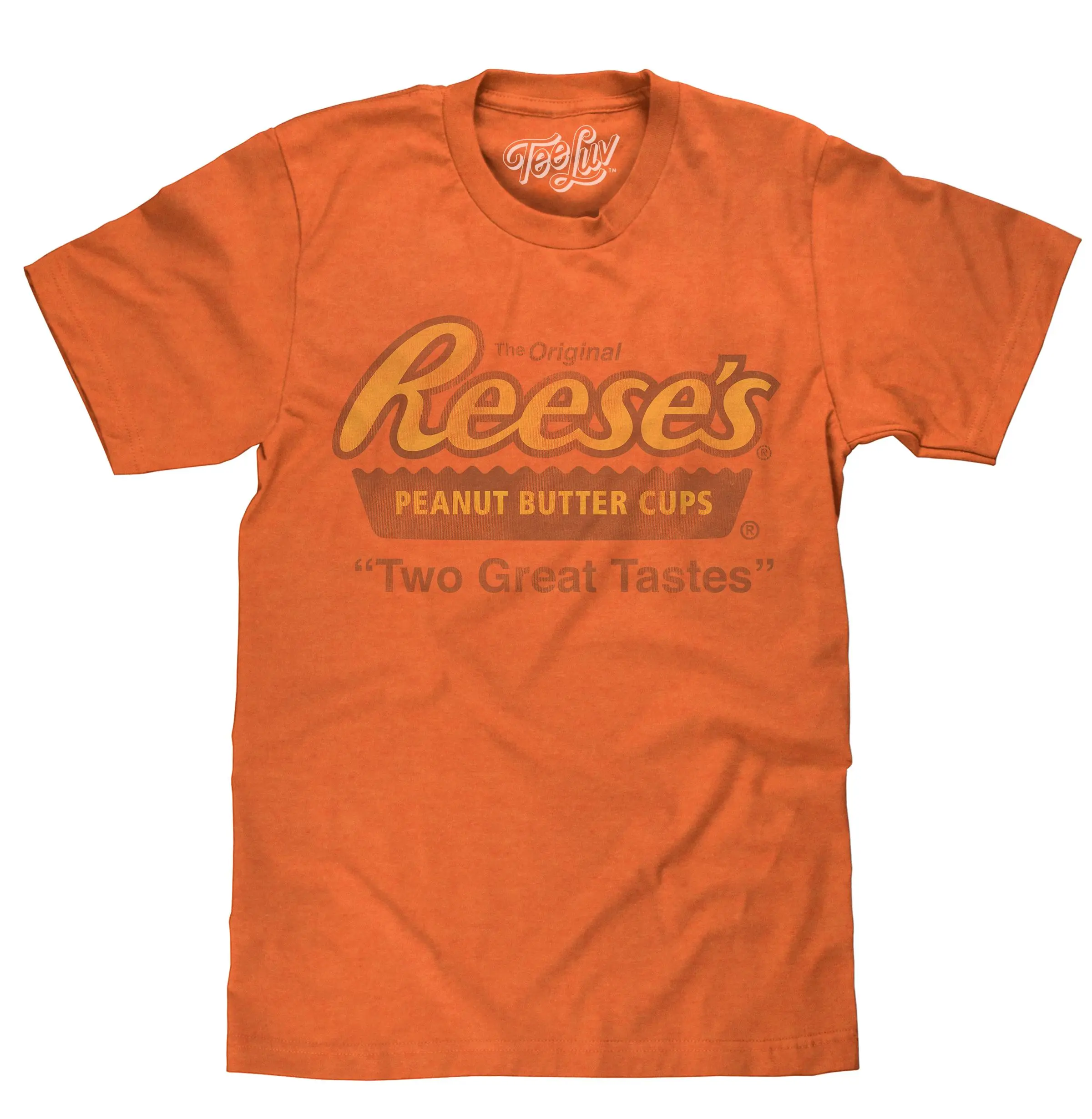 Reese's Peanut Butter Cup Two Great Tastes T-Shirt - Orange