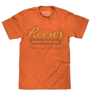 Reese's Peanut Butter Cup Two Great Tastes T-Shirt - Orange