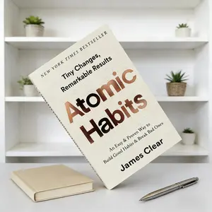 Atomic Habits By James Clear - PaperBook Tiny Changes & Remarkable Results | Habit Guide for Self-Improvement Enthusiasts