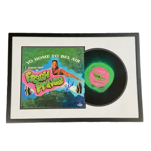 Will Smith Authentic Autographed Framed Album