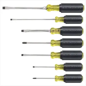 Klein Tools 409-85076 7Pc Cushion Grip Screwdriver