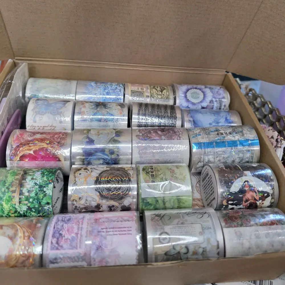 Junk Journal Box - Compact Office Stationery & Art Supplies for Artists, Organizes Materials for Clutter-Free Environment, Enhances Creativity, Computers & Office Equipment Accessory