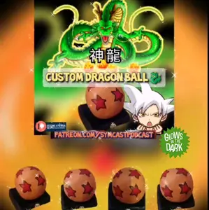 'Glow in the Dark Dragon Ball Figure' - Custom-made Ceramic Collectible for Fans of Dragon Ball Anime
