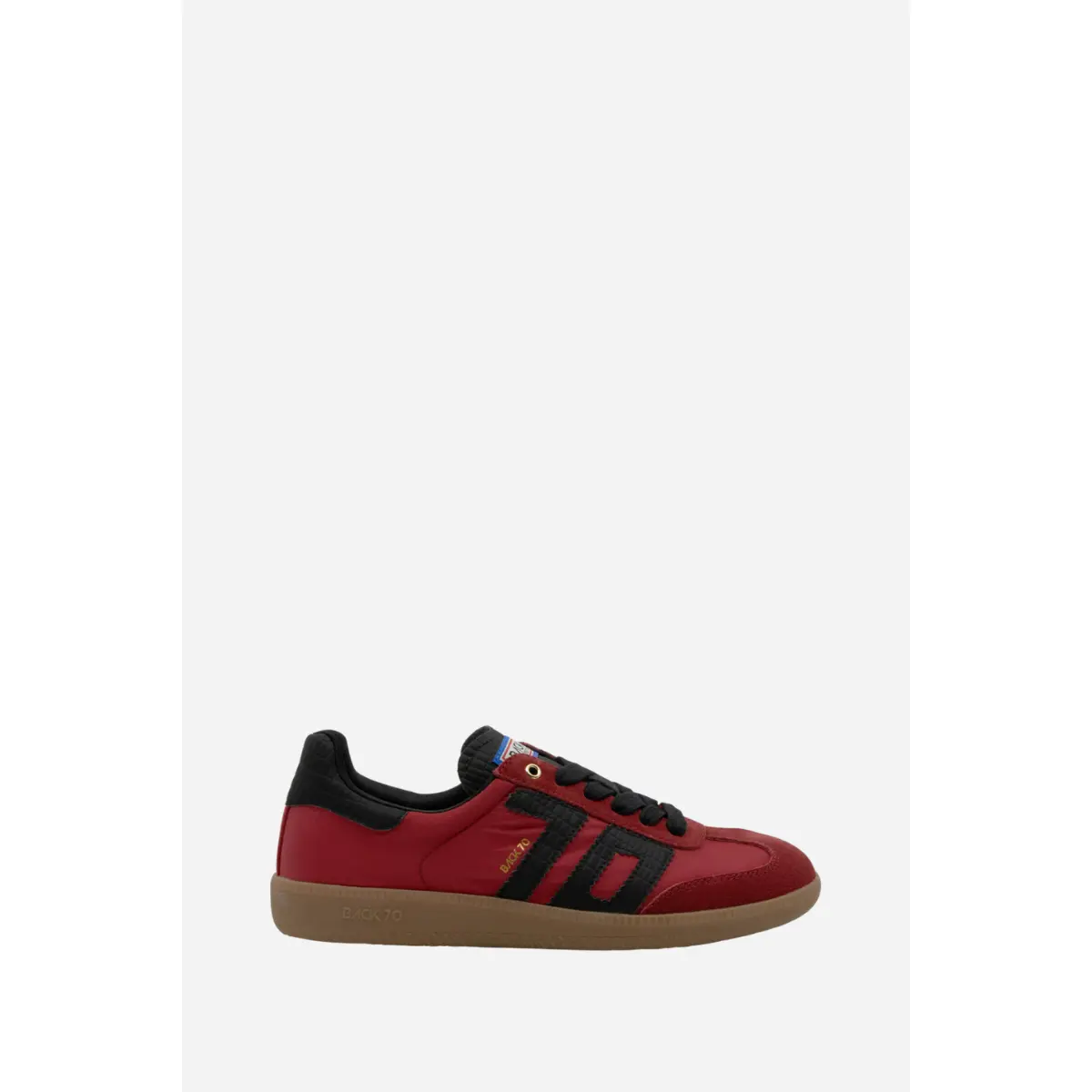 Back 70 Streetwear Ghost Sneaker Red and Black
