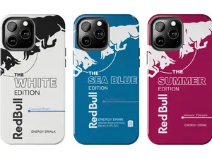 Red Bull Red Bull Energy Phone Case | Night Shift Edition Phone Case Compatible with iPhone 7, 8, X, 11, 12, 13, 14, 15, 16 17 & Samsung Galaxy S21, S22, S23 & S24 S25 series