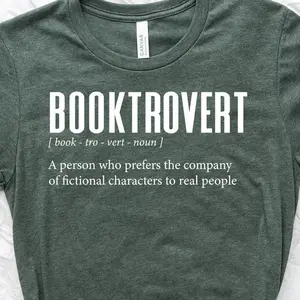 Booktrovert T-shirt, Definition Shirts, Nerd Tshirt, Bookish Shirts, Teacher Tshirt, Librarian Shirt, Book Nerd Shirt,Library Lover,Bookworm
