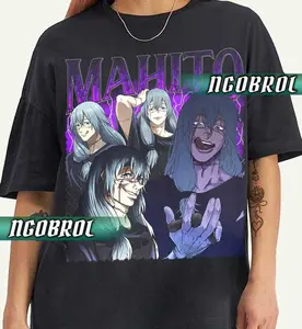 Limited Mahito T Shirt - Vintage Retro Anime T Shirt - Vintage 90s T Shirt - Anime Manga Shirt - Gift For Otaku - Unisex T Shirt