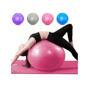 45cm/55cm/65cm Thick Anti-Burst Yoga Ball With Air Pump (Included)