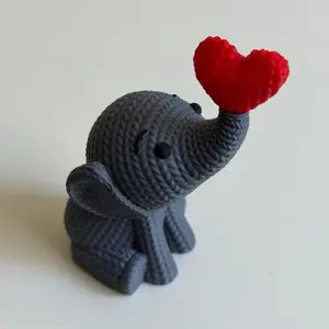 Elephant Heart - Mother’s Day Present Decor Symbolizing Love Care & Strength