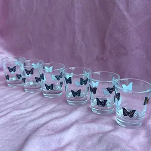 Butterfly Shot Glass | 1oz Kitchen Drinkware Glass