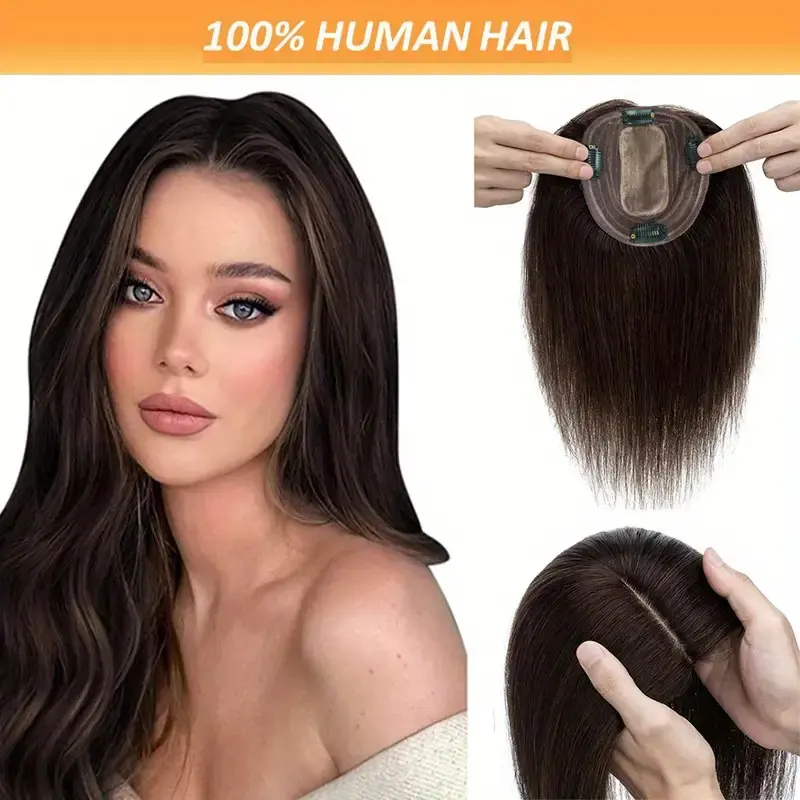Hot New Real Toppers for Women - Natural Look Clip-In Top  display picture 1