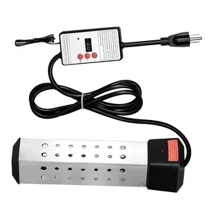 Electric Immersion Water Heater for Above Ground Pool Bathtub Bucket, 2000W Water Warmer Heats 5 Gallons of Water in Minutes