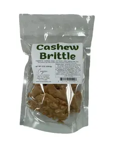 Cashew Brittle 8oz [brittle] [candy] [gifts] [cashew] [pack] [delicious] [sweet]