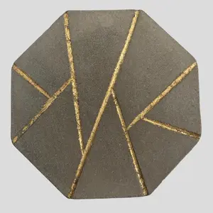 Deco Gold Coaster Set Tableware Sturdy
