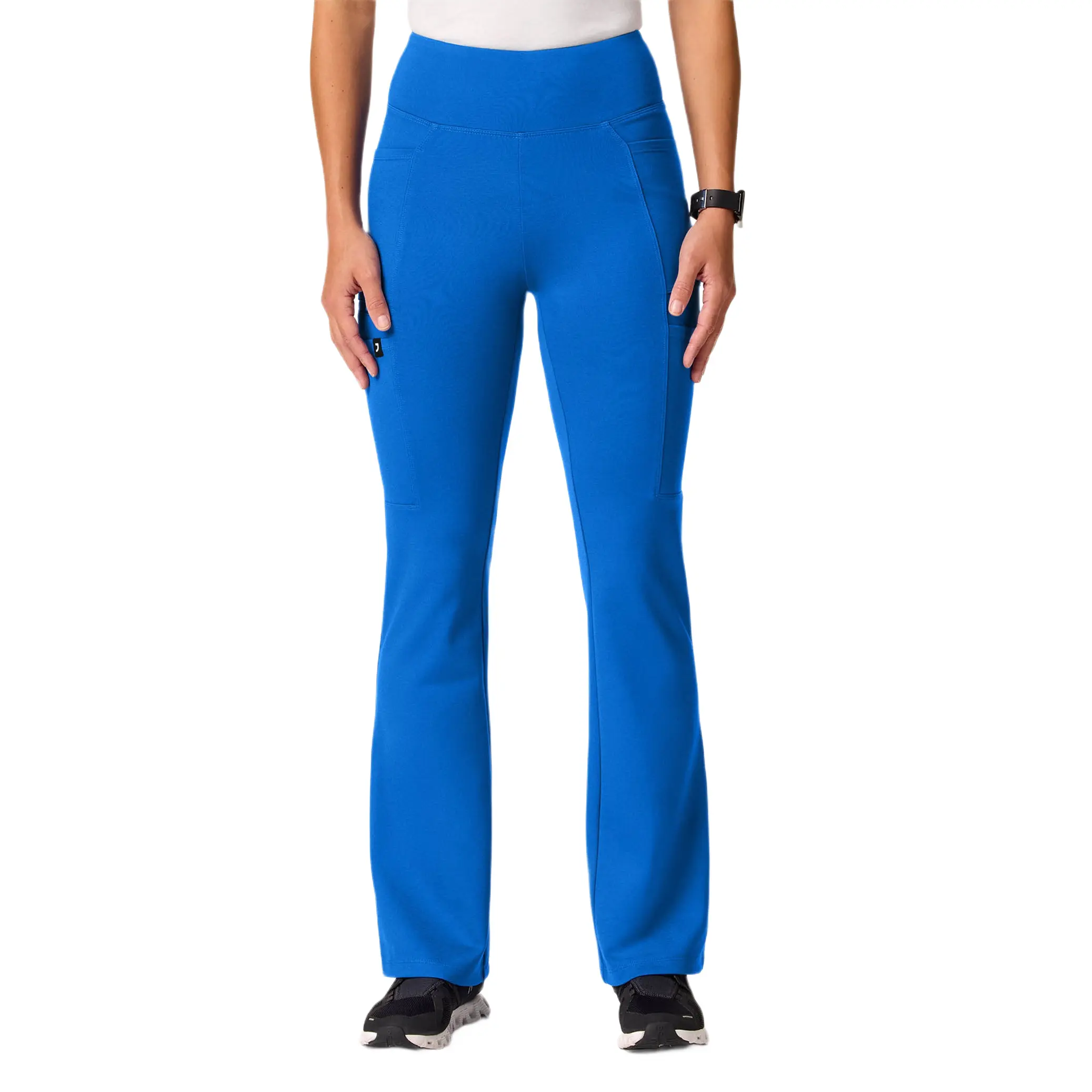 JAANUU Perri UltraSOFT Yoga Scrub Pant, Skinny Fit Yoga-Inspired Scrub Pants Blue Collection