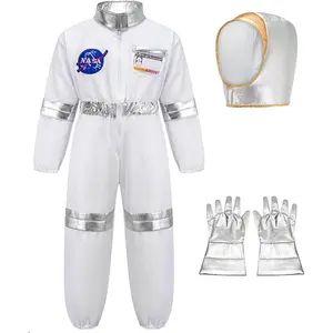 X-CPA19   Astronaut Costume for kids Toddler Space Suit Birthday Party Halloween Role Play Dress Up