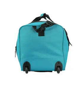 28 Rolling Collapsible Travel Duffel Bag for All Ages, Teal